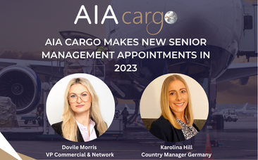 AIA Cargo Makes New Senior Management Appointments In 2023